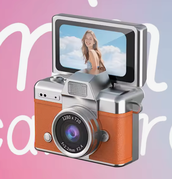 Bijoucam mini retro camera, Orange
